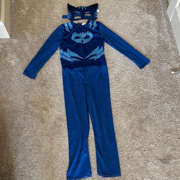OFFERS WELCOME! Kids Superhero Costume with Mask - Blue - Picture 2 of 7